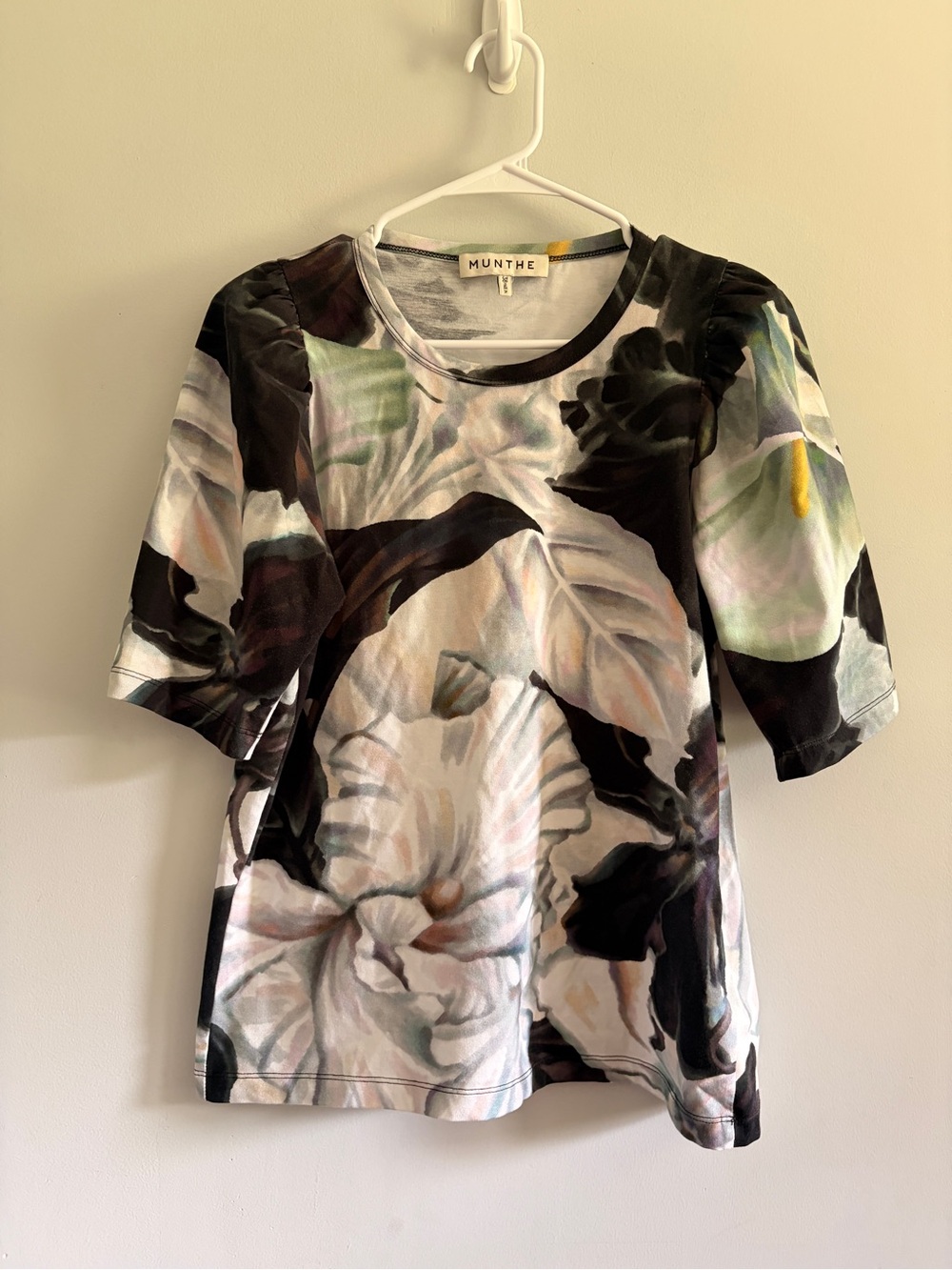 Munthe Multicolor Floral Short Sleeve Tee